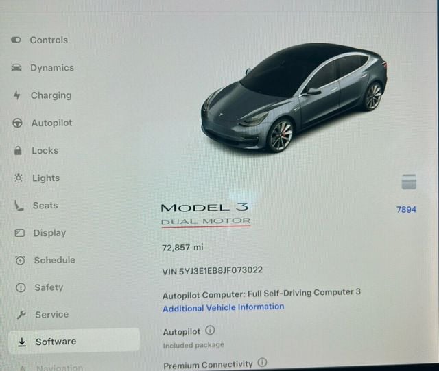 2018 Tesla Model 3 Long Range Battery AWD - 22734038 - 24