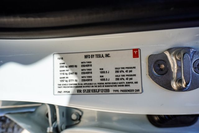 2018 Tesla Model 3 Long Range Battery AWD - 23078246 - 33
