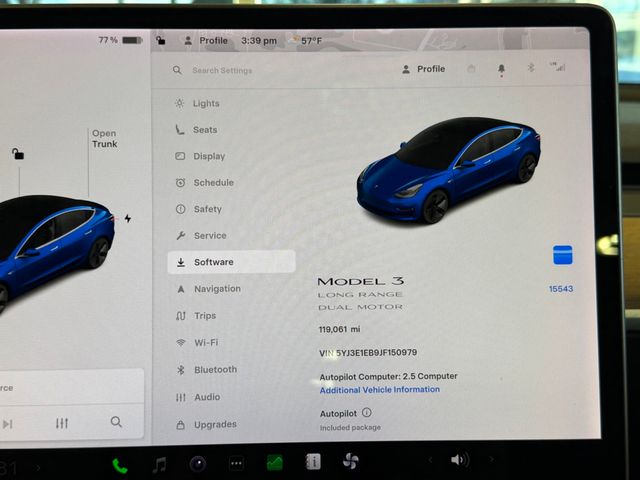 2018 Tesla Model 3 Long Range Battery AWD - 22979284 - 29