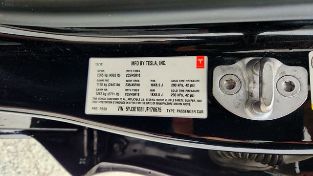 2018 Tesla Model 3 Long Range Battery AWD - 23046026 - 20