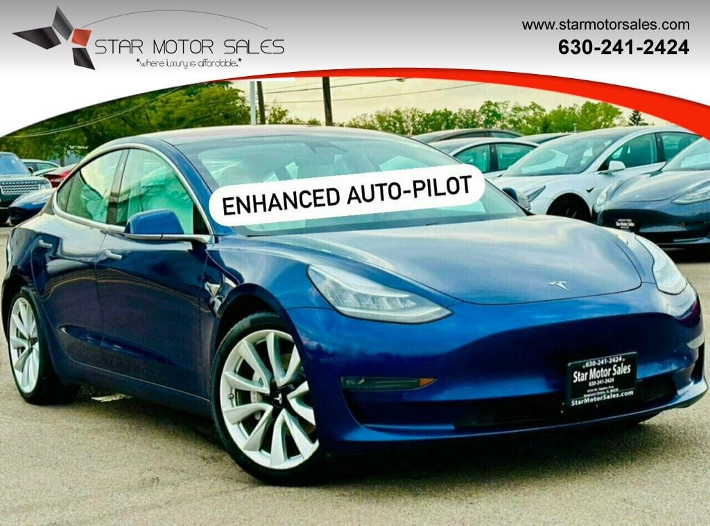 2018 Tesla Model 3 Long Range Battery AWD - 22123732 - 0