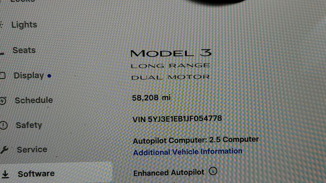 2018 Tesla Model 3 Long Range Battery AWD w/ Enhanced Autopilot & 19'' Sport Wheels - 22956490 - 13