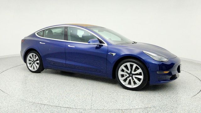 2018 Tesla Model 3 Long Range Battery AWD w/ Enhanced Autopilot & 19'' Sport Wheels - 22956490 - 2