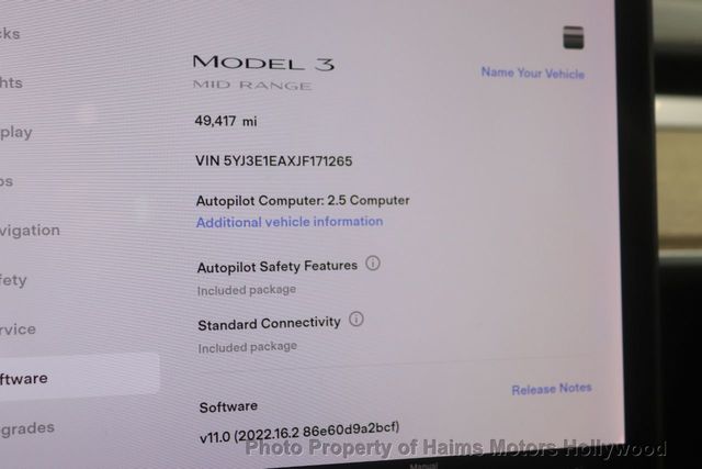 2018 Tesla Model 3 Long Range Battery RWD - 21693607 - 24