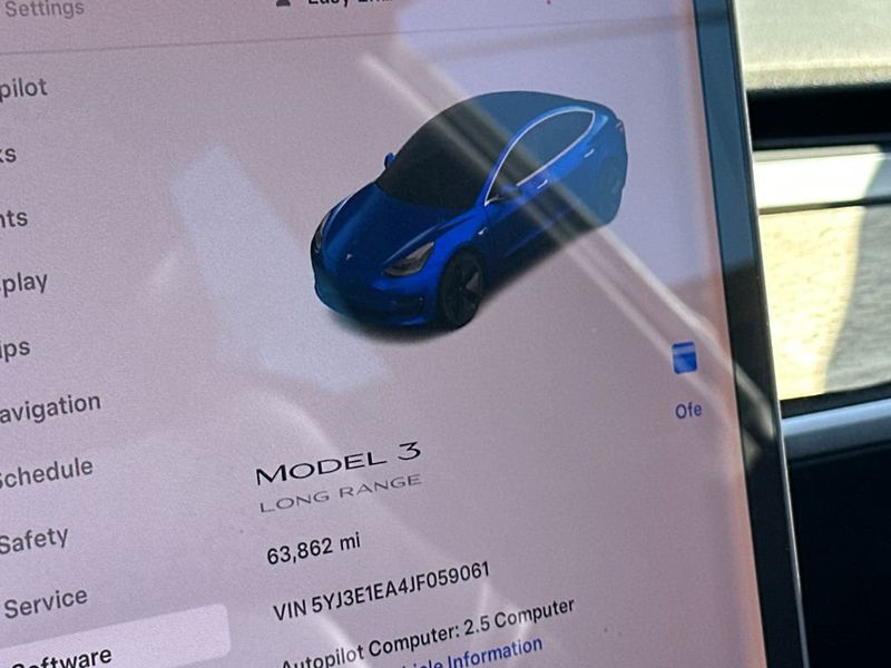 2018 Tesla Model 3 Long Range Battery RWD - 22963713 - 22