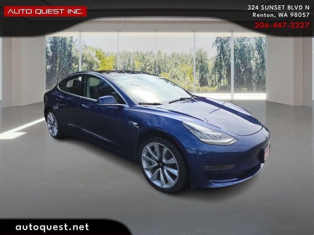 2018 Tesla Model 3 Long Range Battery RWD - 23028382 - 2