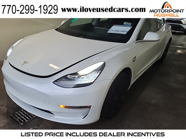 2018 Tesla Model 3 Long Range Battery RWD - 22992874 - 0