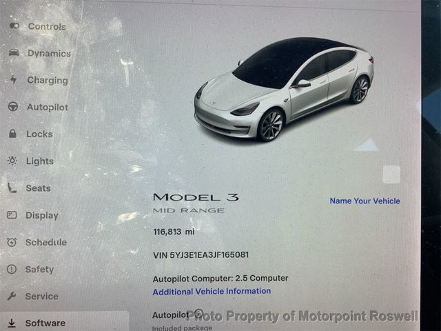 2018 Tesla Model 3 Long Range Battery RWD - 23014274 - 3