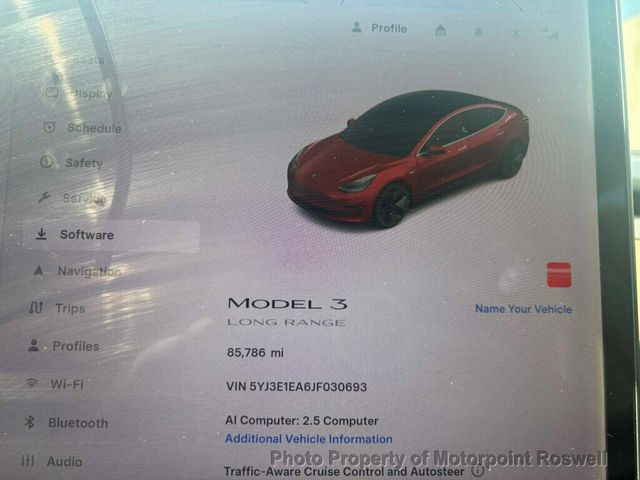 2018 Tesla Model 3 Long Range Battery RWD - 23040708 - 10