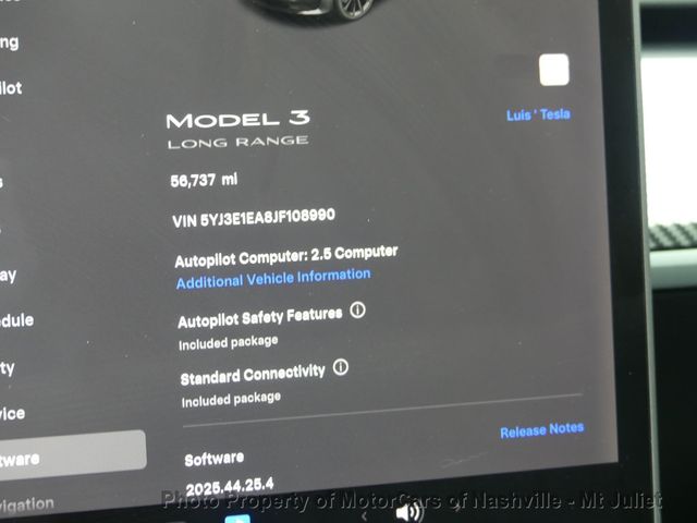 2018 Tesla Model 3 Long Range Battery RWD - 22994791 - 32