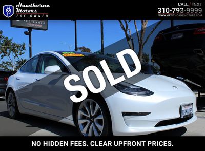 2018  Tesla Model 3