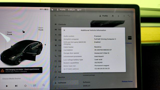 2018 Tesla Model 3 Mid Range Battery RWD w/ Panoramic Glass Roof & 15'' Touchscreen - 22999103 - 13