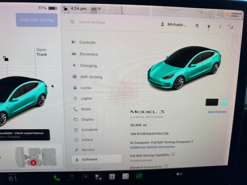 2018 Tesla Model 3 **MODEL 3 LONG RANGE**FSD INCLUDED** - 23075293 - 13
