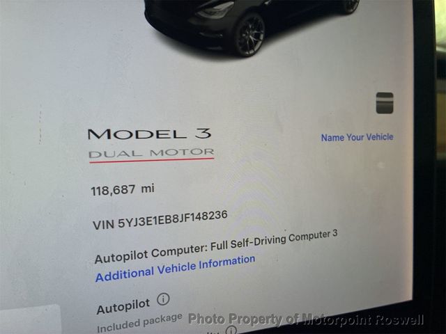 2018 Tesla Model 3 Performance AWD - 23001558 - 2