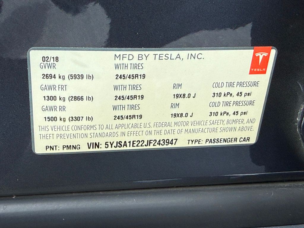2018 Tesla Model S 100D AWD - 22924818 - 41