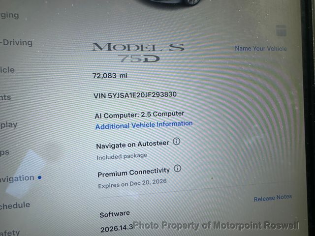 2018 Tesla Model S 75D AWD - 23027639 - 13