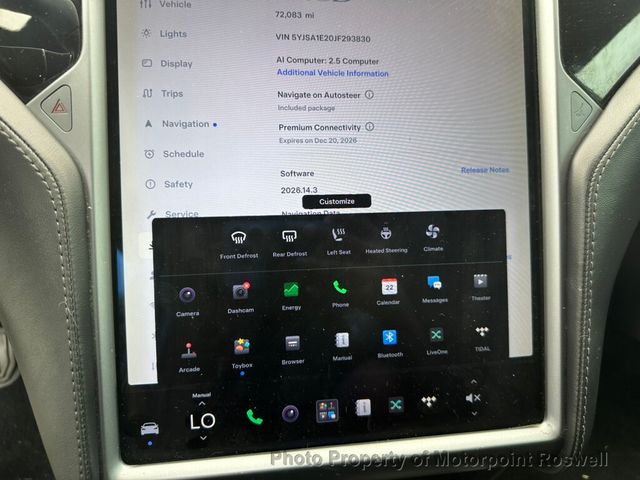 2018 Tesla Model S 75D AWD - 23027639 - 15