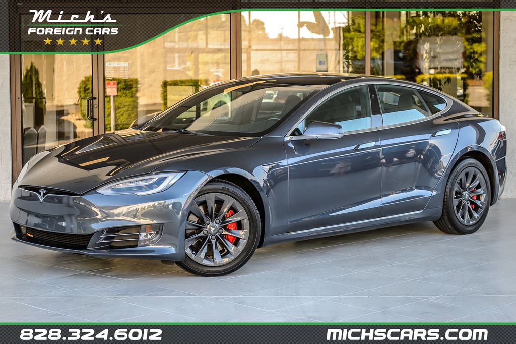 2018 Tesla Model S MODEL S P100D - GRAY ON BLACK - VENTED SEATS - PANO ROOF-MUSTSEE - 23084022 - 0