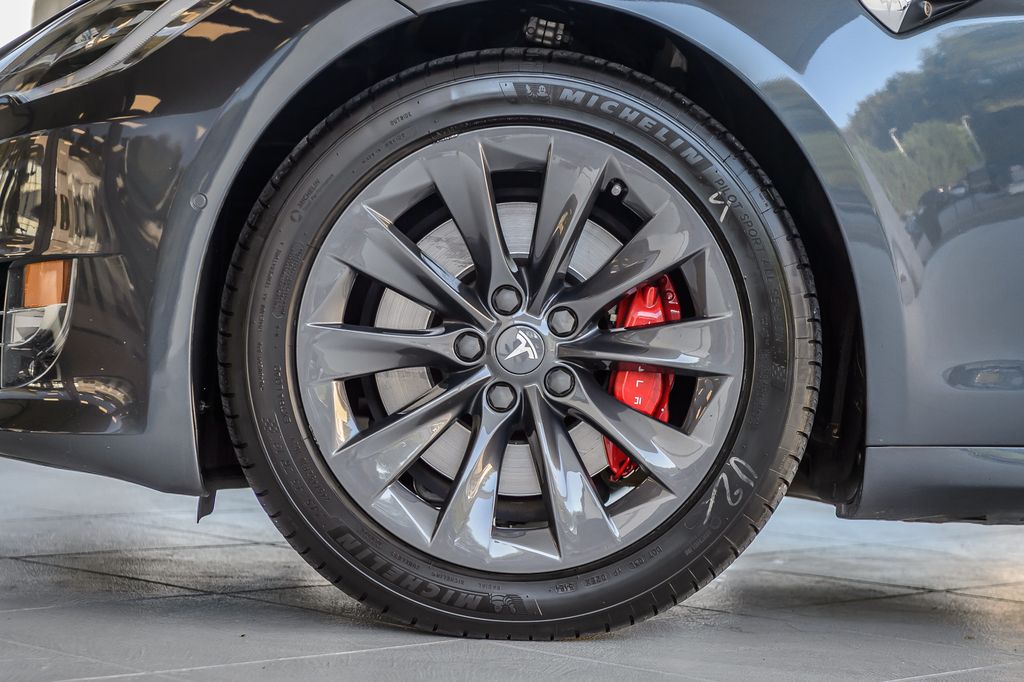 2018 Tesla Model S MODEL S P100D - GRAY ON BLACK - VENTED SEATS - PANO ROOF-MUSTSEE - 23084022 - 12
