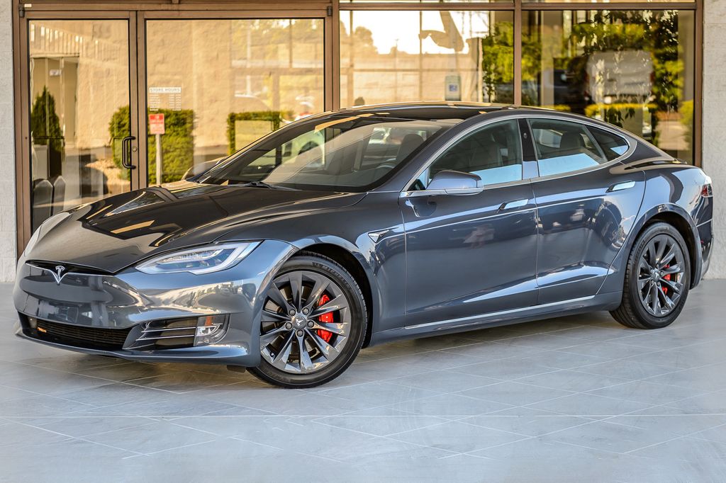 2018 Tesla Model S MODEL S P100D - GRAY ON BLACK - VENTED SEATS - PANO ROOF-MUSTSEE - 23084022 - 1