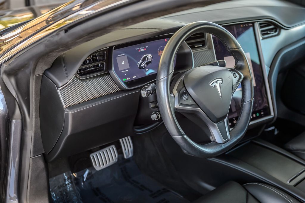 2018 Tesla Model S MODEL S P100D - GRAY ON BLACK - VENTED SEATS - PANO ROOF-MUSTSEE - 23084022 - 24