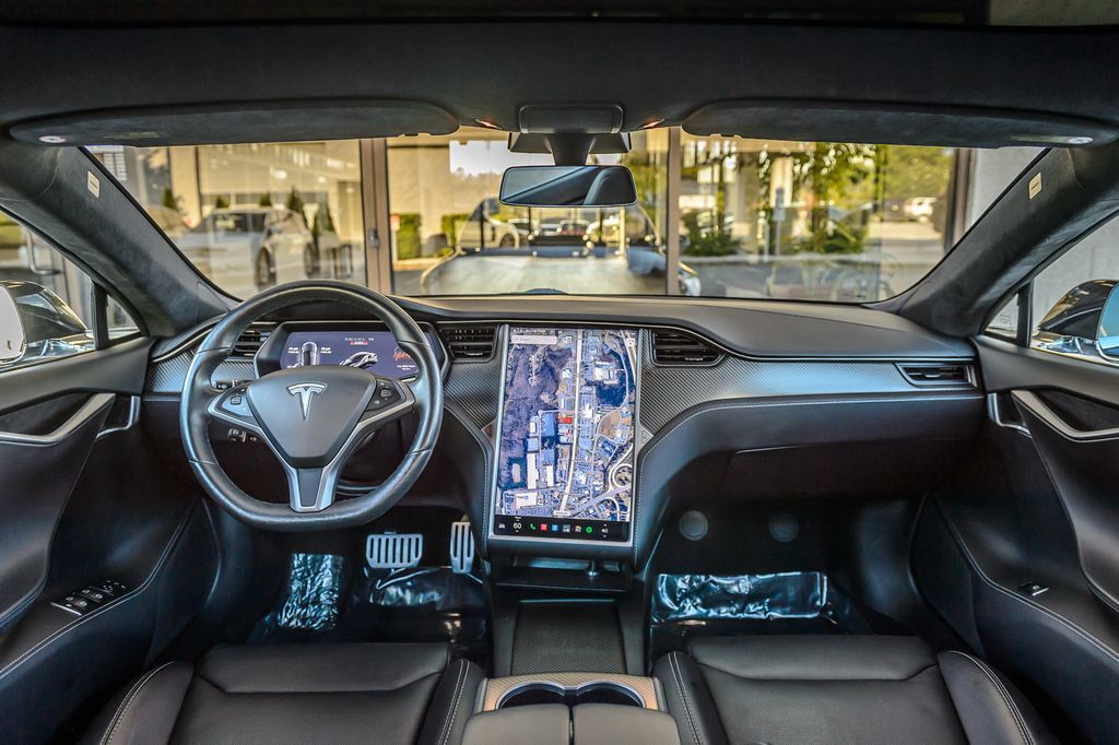 2018 Tesla Model S MODEL S P100D - GRAY ON BLACK - VENTED SEATS - PANO ROOF-MUSTSEE - 23084022 - 2