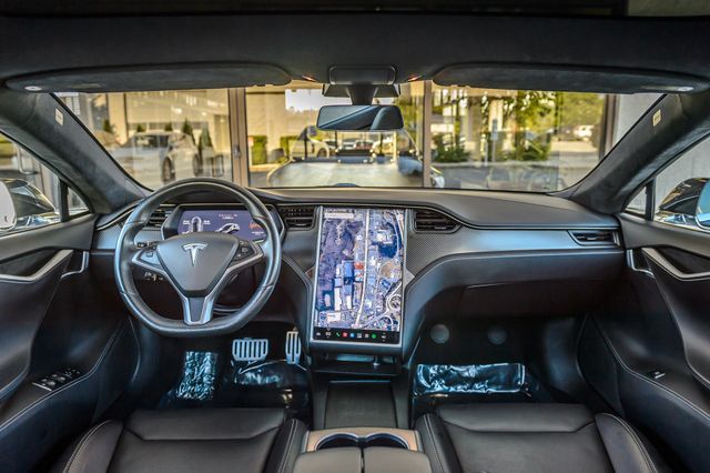 2018 Tesla Model S MODEL S P100D - GRAY ON BLACK - VENTED SEATS - PANO ROOF-MUSTSEE - 23084022 - 2