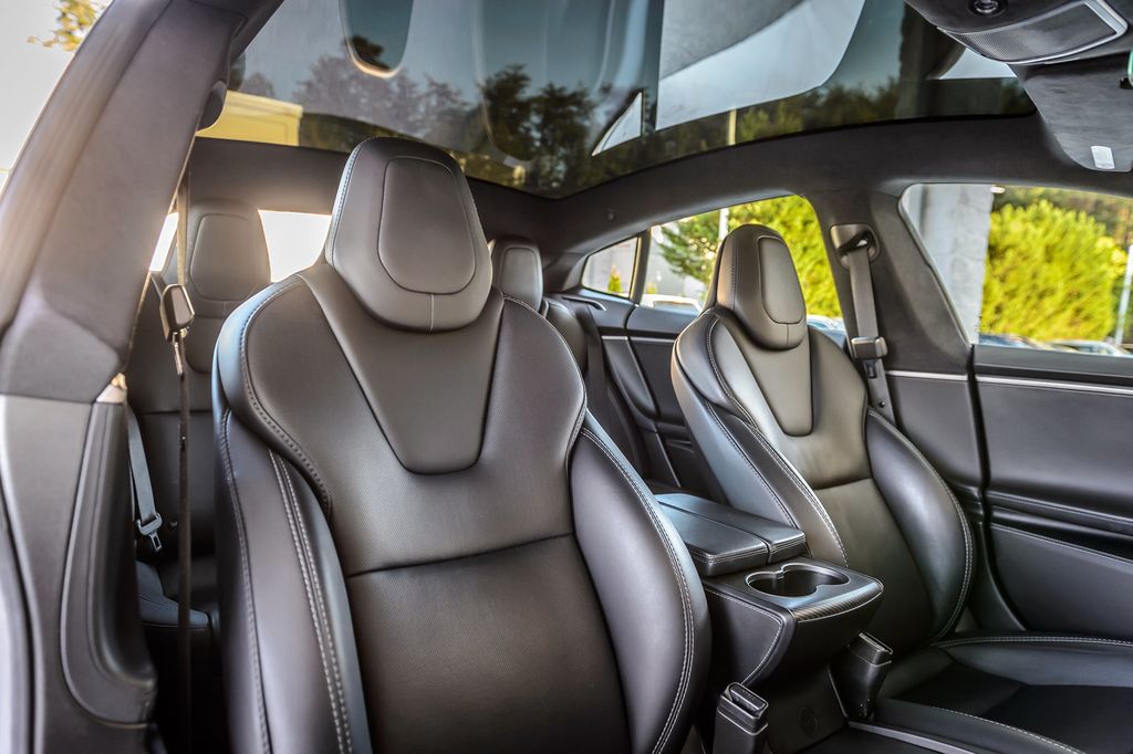 2018 Tesla Model S MODEL S P100D - GRAY ON BLACK - VENTED SEATS - PANO ROOF-MUSTSEE - 23084022 - 33