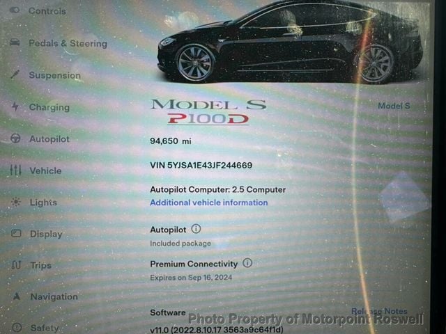 2018 Tesla Model S P100D AWD - 22555974 - 18