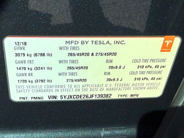 2018 Tesla Model X 100D AWD - 22978043 - 41