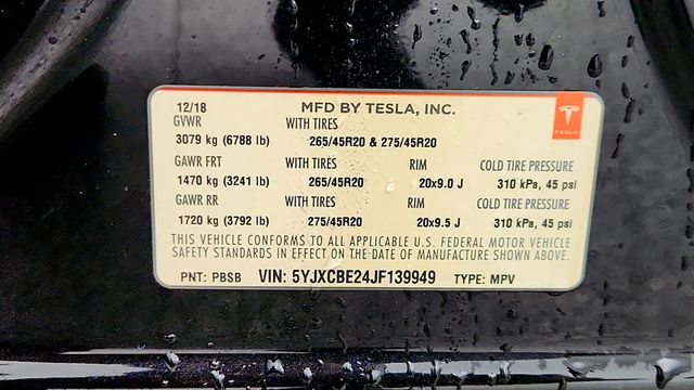 2018 Tesla Model X 100D AWD - 22961328 - 12