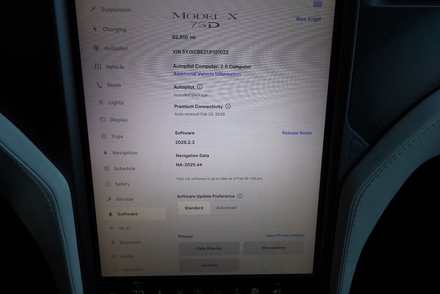 2018 TESLA MODEL X 75D AWD - 22986195 - 44