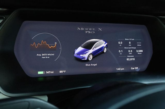 2018 TESLA MODEL X 75D AWD - 22986195 - 50