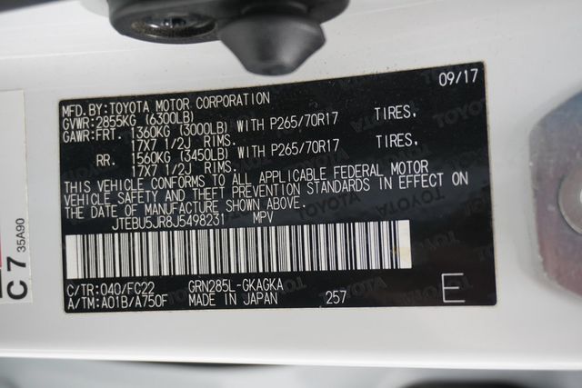 2018 Toyota 4Runner  - 22941104 - 29