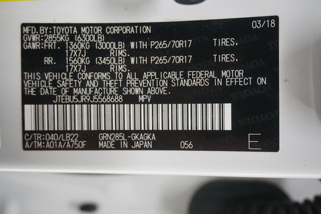 2018 Toyota 4Runner  - 23026414 - 32