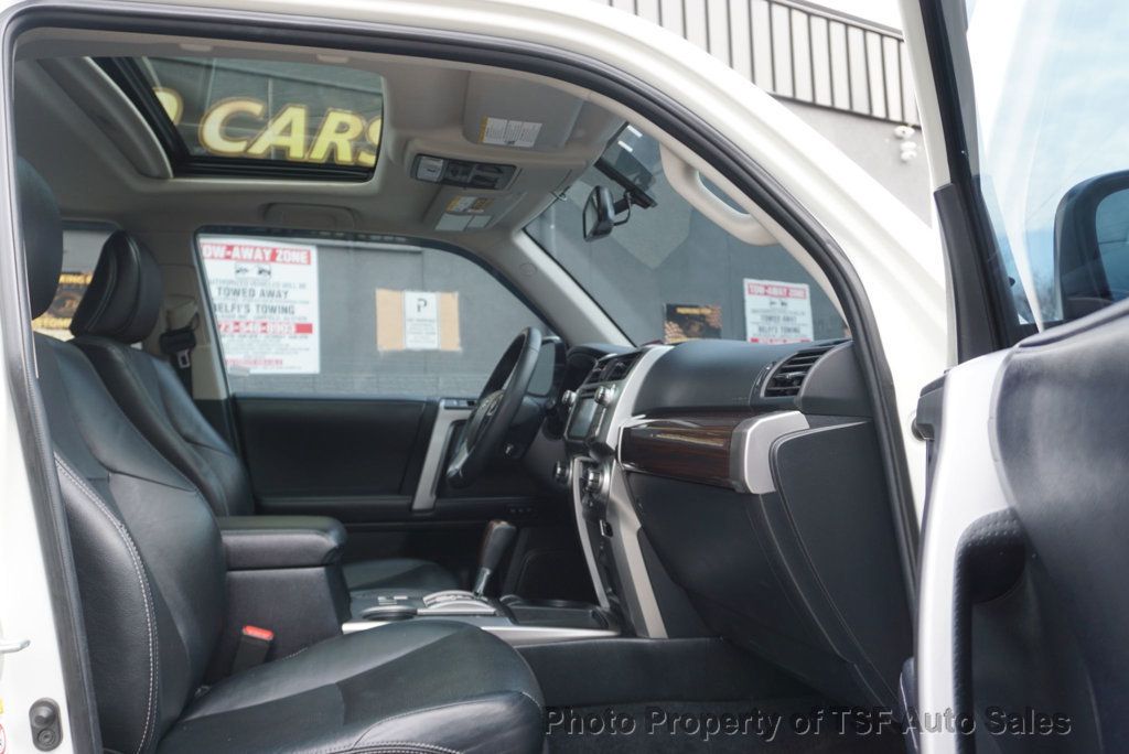 2018 Toyota 4Runner Limited POWER RUNNING BOARDS 3RD ROW SEAT NAVI REAR CAM LEATHER - 22997439 - 10
