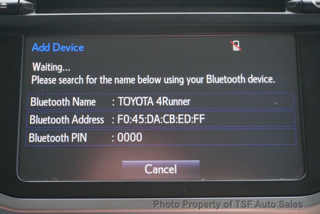 2018 Toyota 4Runner Limited POWER RUNNING BOARDS 3RD ROW SEAT NAVI REAR CAM LEATHER - 22997439 - 24