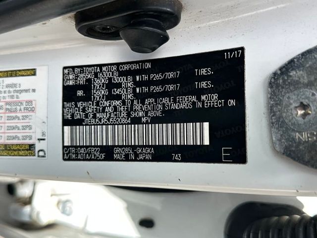 2018 Toyota 4Runner SR5 4WD - 22930155 - 20