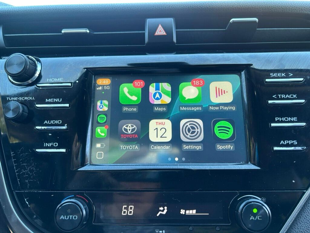 2018 Toyota Camry CAMRY SE FWD LEATHER SEATS W/18 " WHEELS - 22995749 - 24