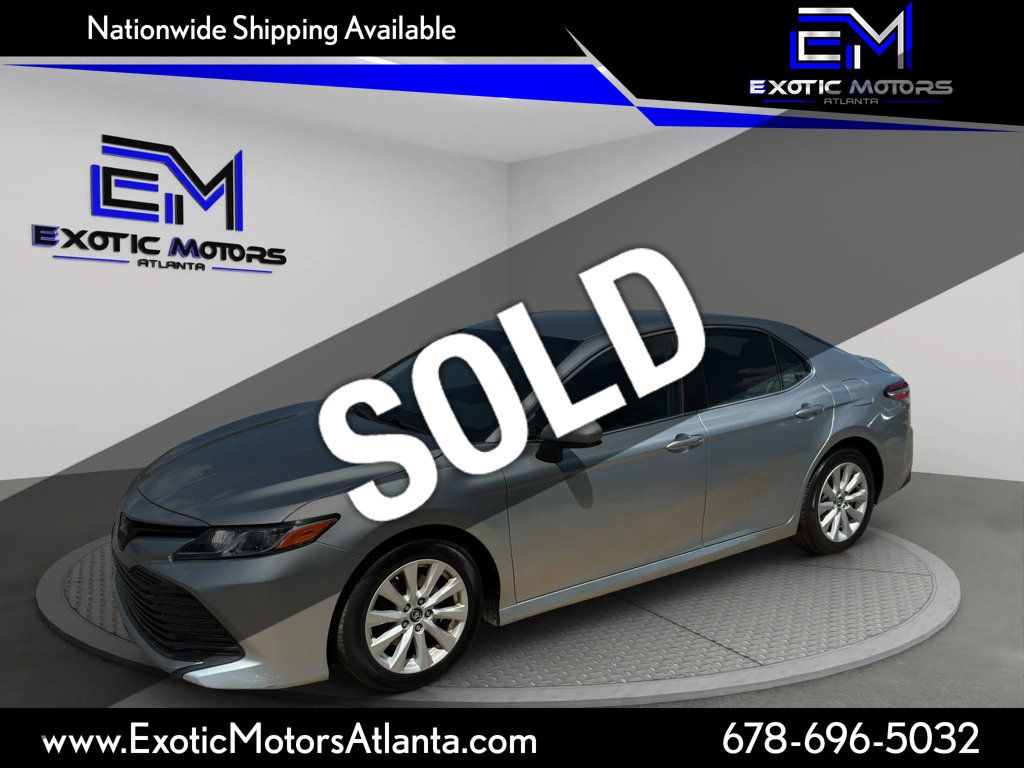 2018 Toyota Camry LE Automatic - 23049234 - 0