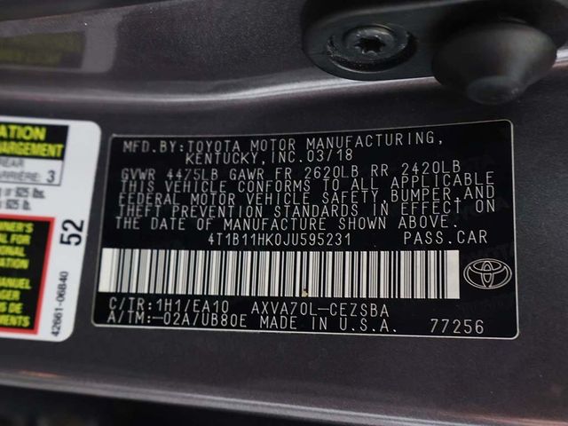 2018 Toyota Camry LE Automatic - 22945107 - 43