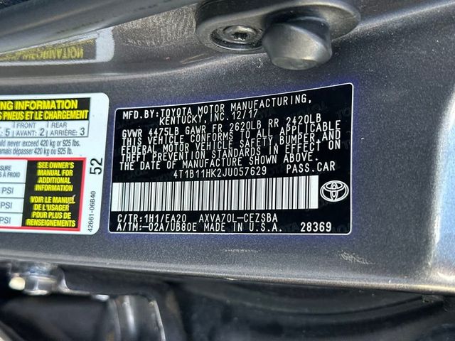 2018 Toyota Camry SE Automatic - 22940734 - 20