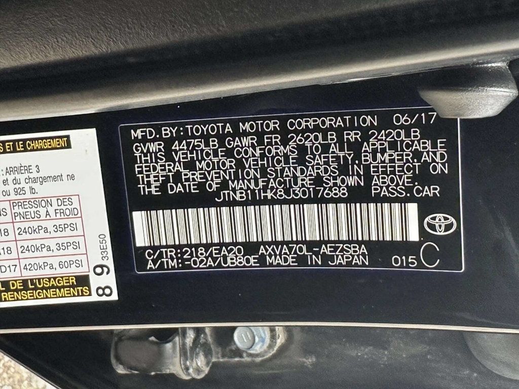 2018 Toyota Camry SE Automatic - 22952519 - 25