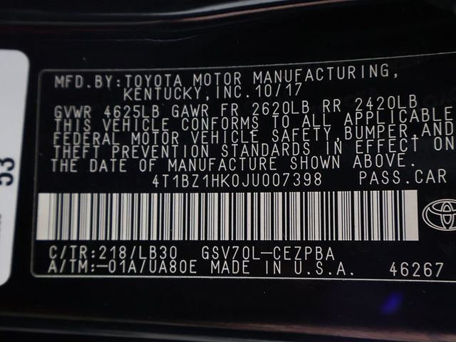 2018 Toyota Camry XSE V6 Automatic - 22947720 - 57