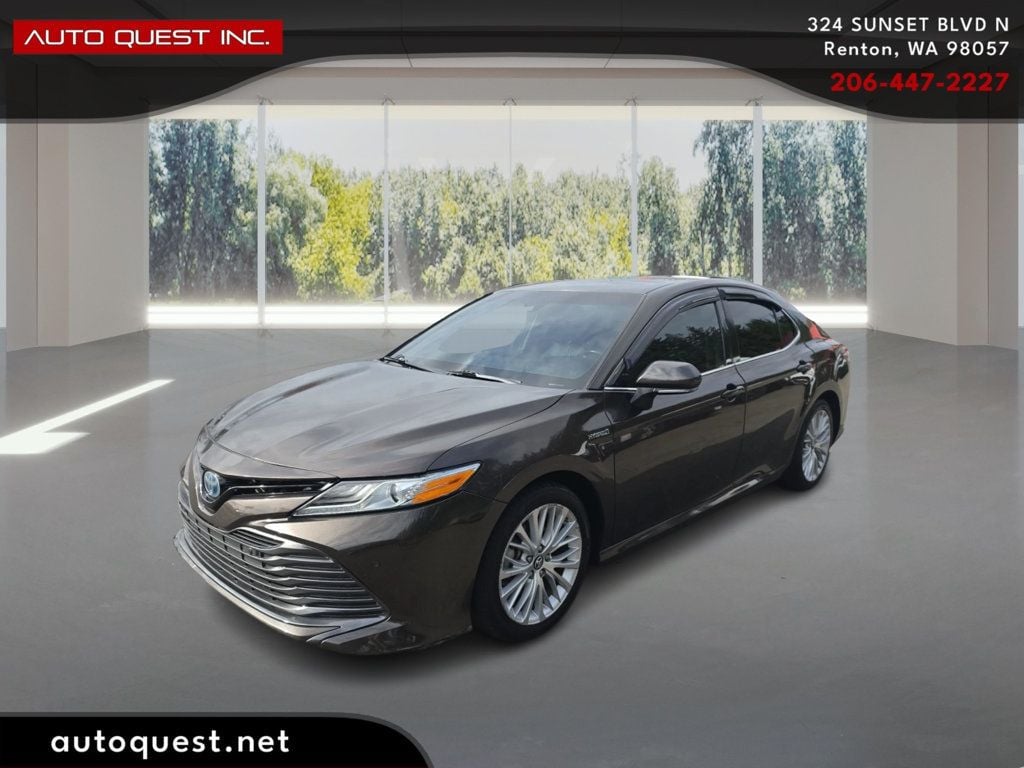 2018 Toyota Camry Hybrid XLE CVT - 23010544 | Video 1
