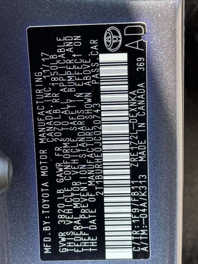 2018 Toyota Corolla LE CVT - 23054062 - 16