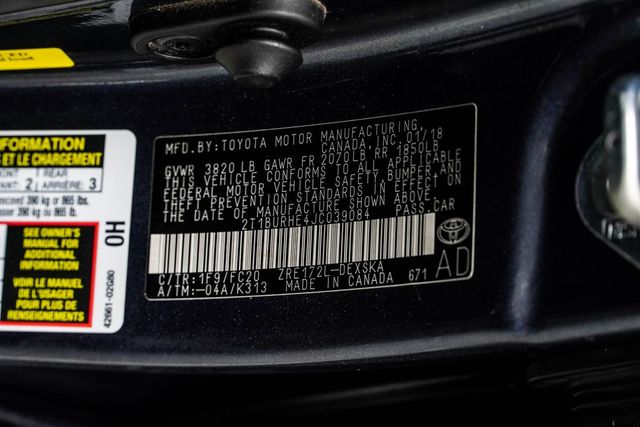 2018 Toyota Corolla SE CVT - 23004407 - 38
