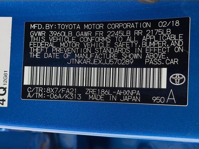 2018 Toyota Corolla iM CVT - 22994120 - 33