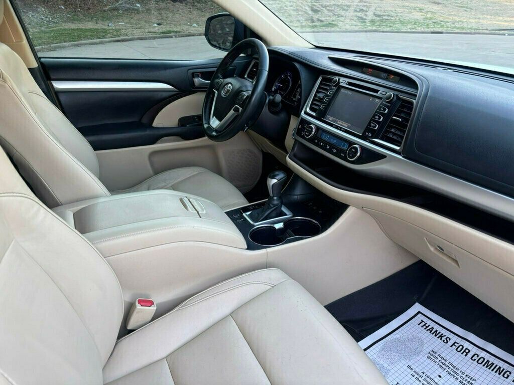 2018 Toyota Highlander 2018 TOYOTA HIGHLANDER HYBRID XLE - 22990876 - 12