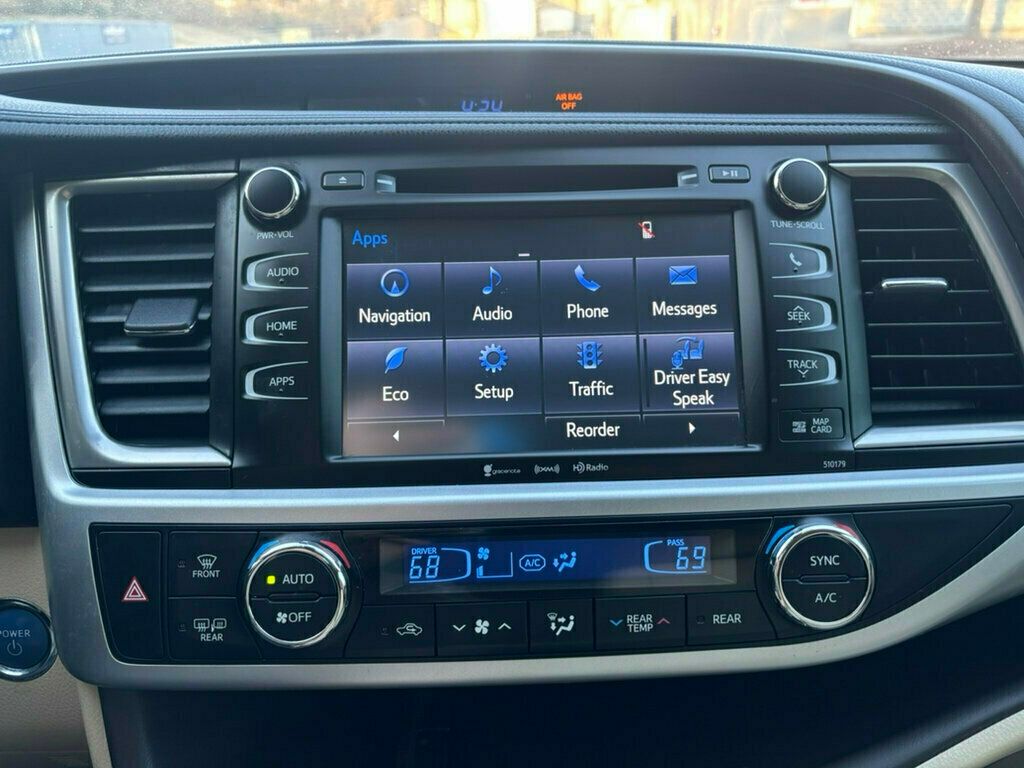 2018 Toyota Highlander 2018 TOYOTA HIGHLANDER HYBRID XLE - 22990876 - 28